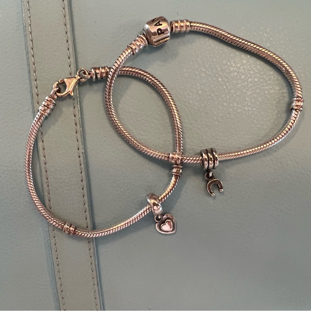 PANDORA Sterling Silver Charm Bracelets